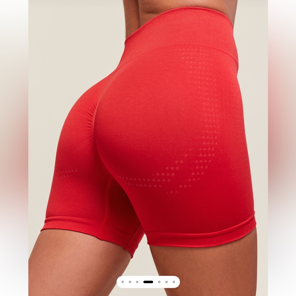 Gymshark Vital Soft Shorts - Red